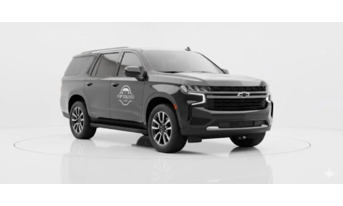 Black Chevrolet Suburban luxury SUV for Billy Bishop Airport transfer — VIP Airport Limo Toronto